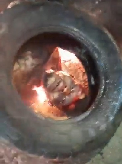 Mob Justice Served to Motorbike Thief In Rural Nigeria