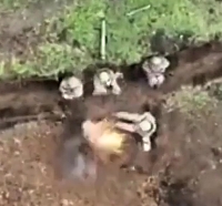 A single dropped grenade impacts a group of 4 ORCs