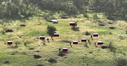 ORCs troops on counter attack get pinned down by artillery