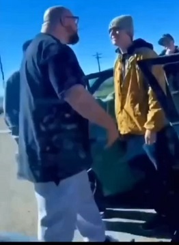 Big Guy Picks on Smaller Guy and Instantly Regrets It