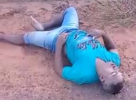 The cyclist was killed by a car and the driver escaped