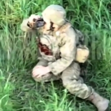 UA soldier spots an ORC recon drone and his reaction