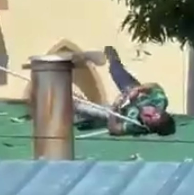 Painter Accidentally Touches the Wrong Wire (RIP)