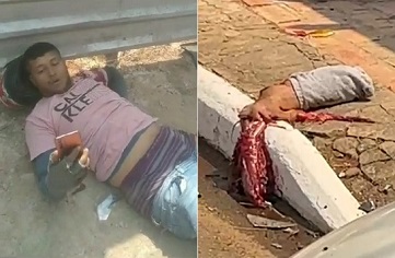 Biker Spends Last Seconds Of Life In Horrible Agony After Brutal Head On Crash