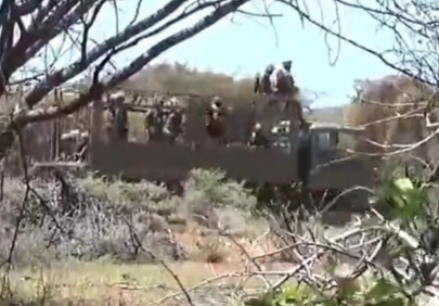 Kenya security forces blown-up by IEDs planted by Al-Shabab insurgents