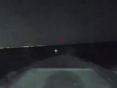 Footage of a surface drone hitting a Russian oil tanker SIG