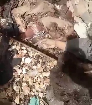 Many shattered dead body trapped after train crash in pakistan