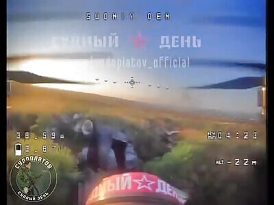 FPV Drones Hitting Ukrop Targets 