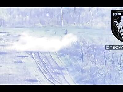 Unsuccessful Russian assault. Total destruction.