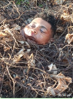 motorcyclist was beheaded