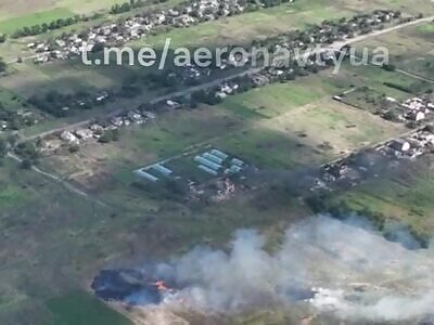 Ukrainian tank fires at Russian positions in Urozhayne