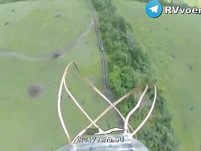 Ukrop Vehicle Hit By Two FPV Drones 