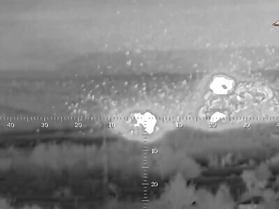 Rocket Artillery Rains Down On Ukrops 