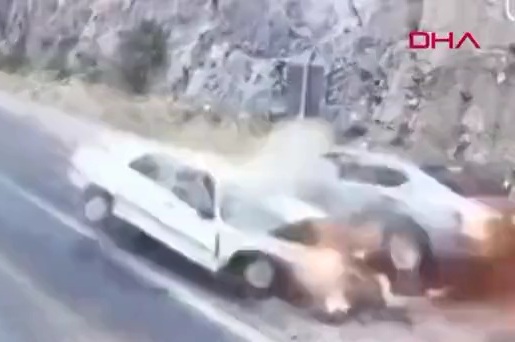 One person died two injuries after horrific collision between two cars