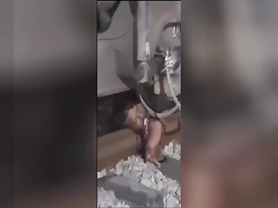 Man Crushed Under Train