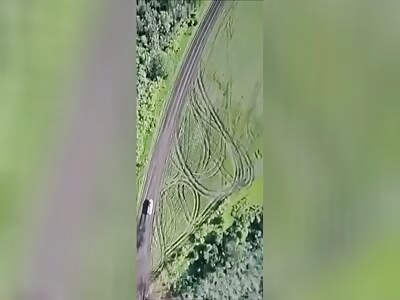 UA drone operator makes the most accurate hit on a moving Russian APC