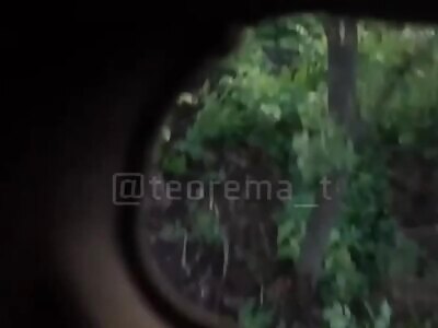 Ukrops in Panic After Their IFV Hit A Mine. 