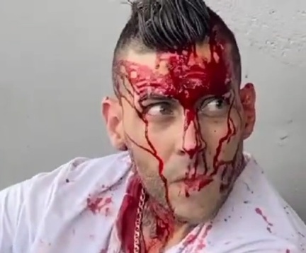 Thief captured and punished hard for robbing young girls 