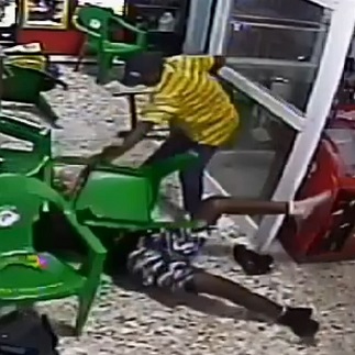 Someone Finally Sharpened His Machete