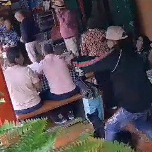 Lunch Suddenly Interrupted By Sicario In Colombia