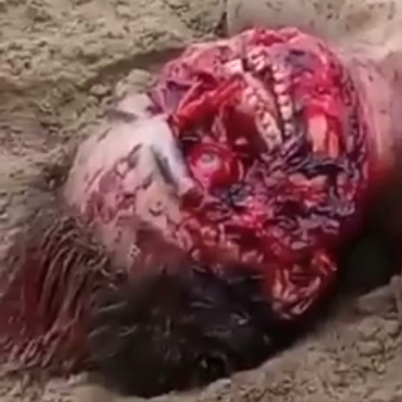 Man Ends with Jelly Face After Being Hammered Down