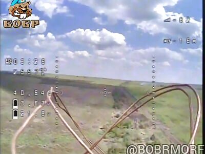 A Group of Ukrops Hit By An FPV Drone 