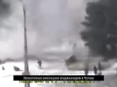 Chechen war ambushes on russian troops