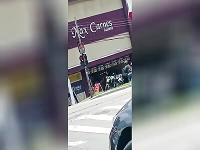 Thieves punished by passers-by in Brazil