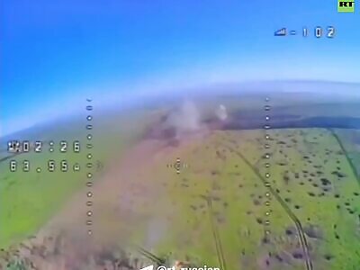 ???? An accurate hit by an FPV drone destroyed a German Leopard 1 tank i