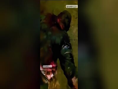 Videos of the mutilation of the body of the khamis adkar arrested and 