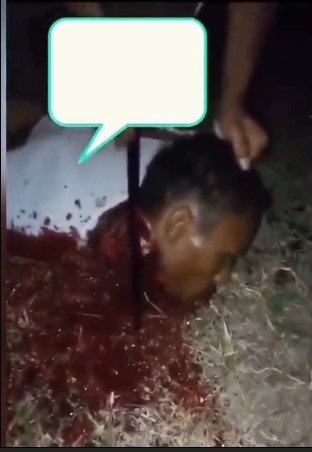 Beheading of Gang Member