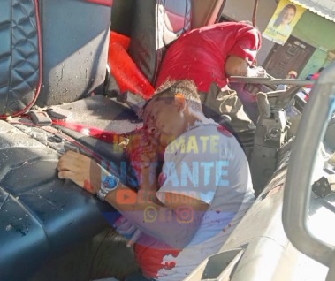 VICTIM BRAIN ON THE ASPHALT,Double assasination of two Ecuadorian man 