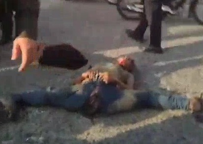 Colombian Homeless was crushed dead under a dump truck