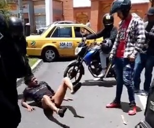 thief caught red handed stripped naked and punished hard 