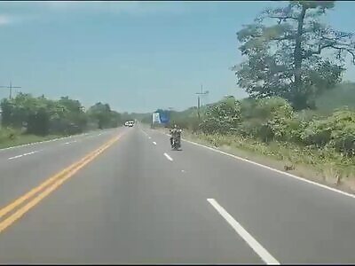 Rider Killed In Head On Crash.