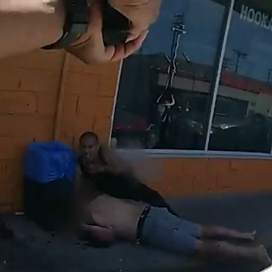  Armed Suspect Shot As He Actively Stabs Victim.