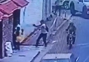 Grand father murdered at the foot of his house