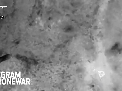 He runs like nothing happened