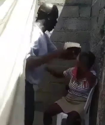 Pastor punished sinner woman using his Bible 