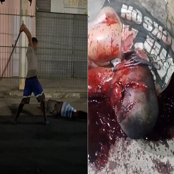 Man Savagely Killed With Clubs (Action & Aftermath)