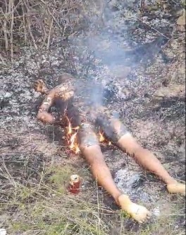 Woman Turned into Barbecue