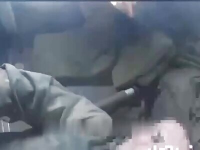 Soldoers burned alive after medical “loaf” was hit by an FPV drone.