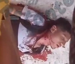 Young man stabbed dead in the neck 