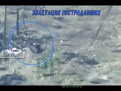 Ukrop Evacuation Goes Wrong Killing on of their own. 