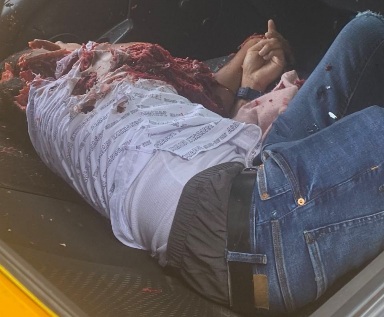 Taxi passenger over killed by sicario 