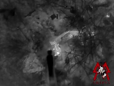 Ukro nazi gets droned 