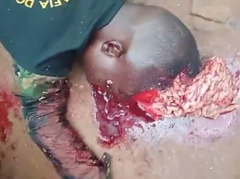 [Brain exploded]Paramilitary soldiers killed by nigerian army 