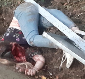 Lady BIKER Dead... Lost Control of her Bike.