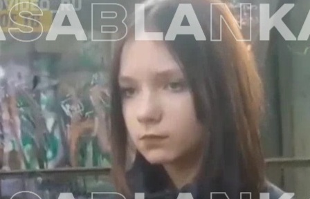 Innocent looking girl punished by the debt collector 