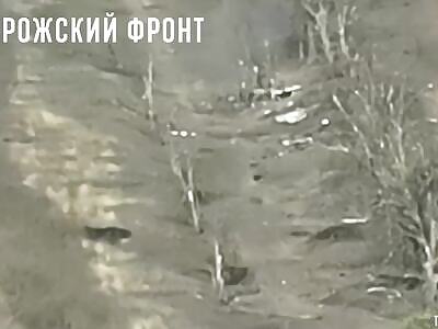 Ukrops Come Under AGS and Arty Fire